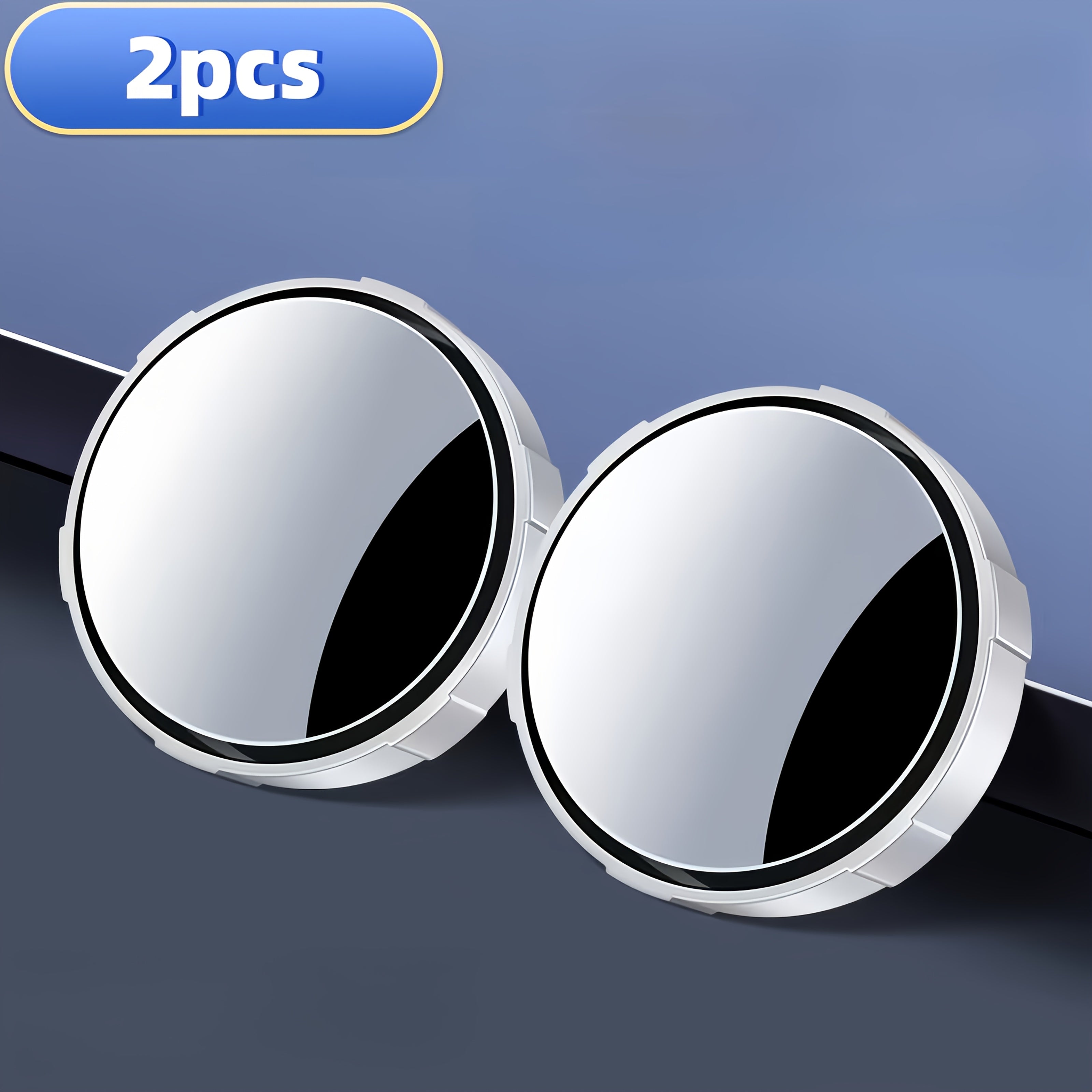 [HD Car Mirror] 2-inch High-definition 360 ° Wide-angle Blind Spot Car Rearview Mirrors