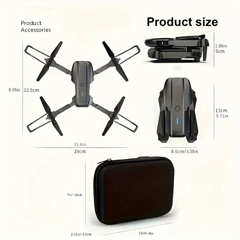 1pc E99 Pro K3 Drone WiFi FPV Height Fixed And More Remote Control Toys Perfect Gift For Beginners Christmas, Halloween, Thanksgiving Gifts, Perfect Gift
