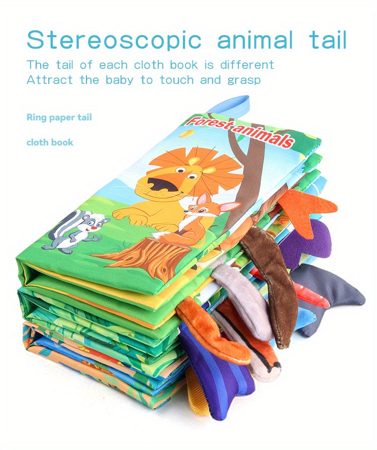 Books - Toys Gifts Touch Feel First Cloth Crinkle Soft Books Tummy Time Toyslearning Sensory Toys Stroller Toys Christmas Halloween Thanksgiving Giftschristmas Stocking Stuffers, Christmas Stocking Stuffers
