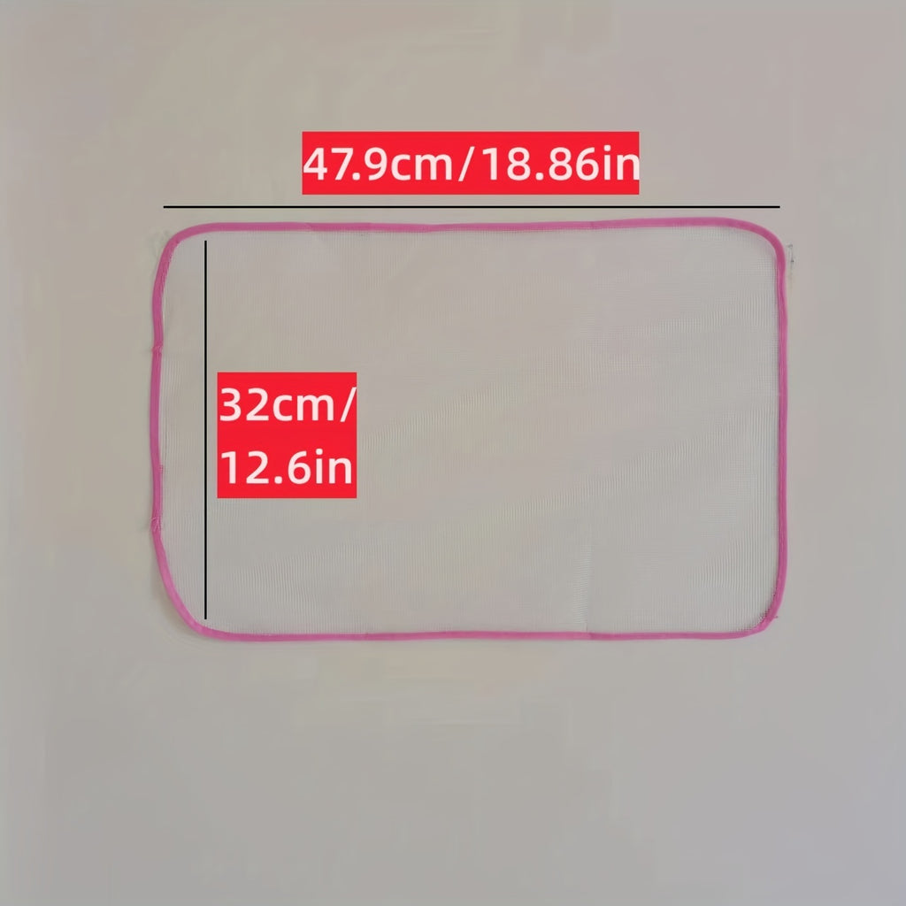 High-Temperature Ironing Board Press Mesh Pad - Protective Insulation Guard for Home, Random Color