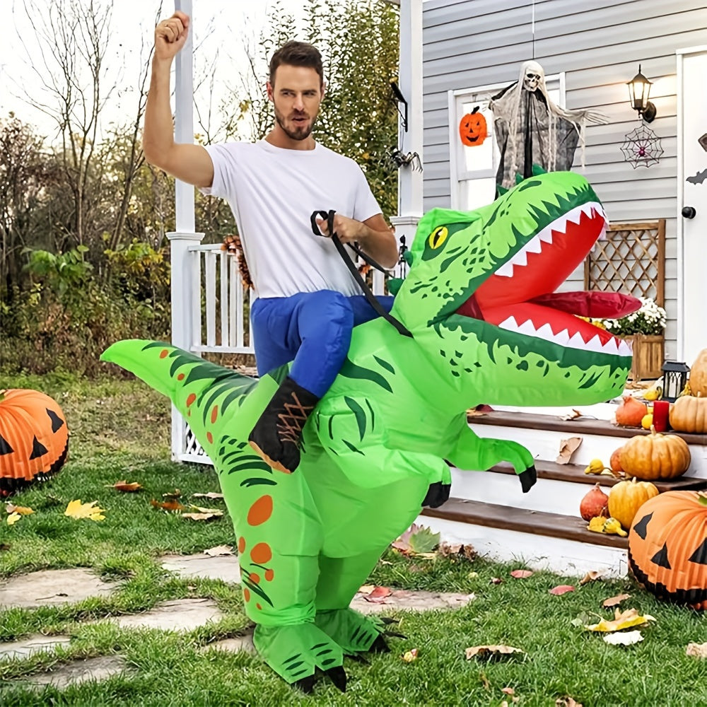 Blow Up Tyrannosaurus Rex Costumes, Dinosaur Knight Costumes, Dinosaur Adult Costumes, Halloween Toys Funny Costumes