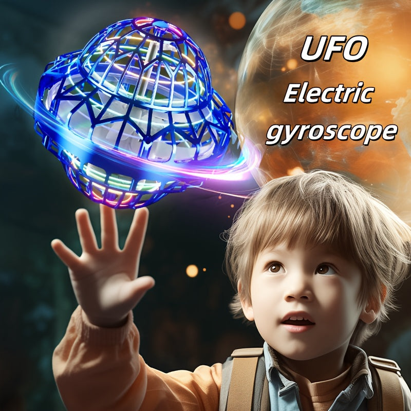 Third Generation Intelligent Sensing UFO, Automatic Spinning Aerocra, Charging, Colorful LED, New Strange Toys, Fall Resistant, Outdoor Toys, , Birthday Gifts halloween christmas gift
