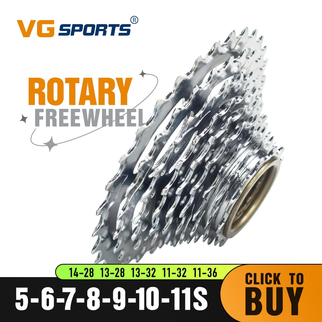 High-Performance Bicycle Freewheel with Smooth Shifting - Compatible with Rotating Bisiklet Hub - Choose from 5 to 11 Speeds and 14-36T Gear Range