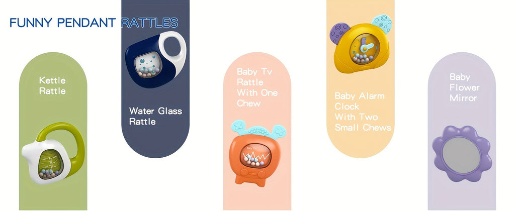 Baby Play Mat Baby Gym, Funny Play Piano Tummy Time Baby Activity Mat With 5 Infant Sensory Baby Toys & 2 Guitar Rattles, Boy & Girl Gifts For Newborn Baby 0 To 3 6 9 12 Months
