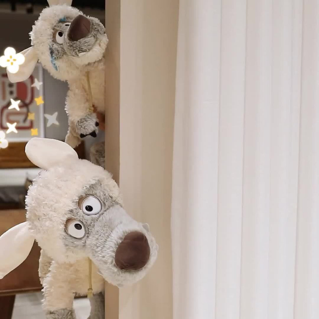 Adorable Wolf in Sheep's Clothing Plush Figures - Soft, Cuddly