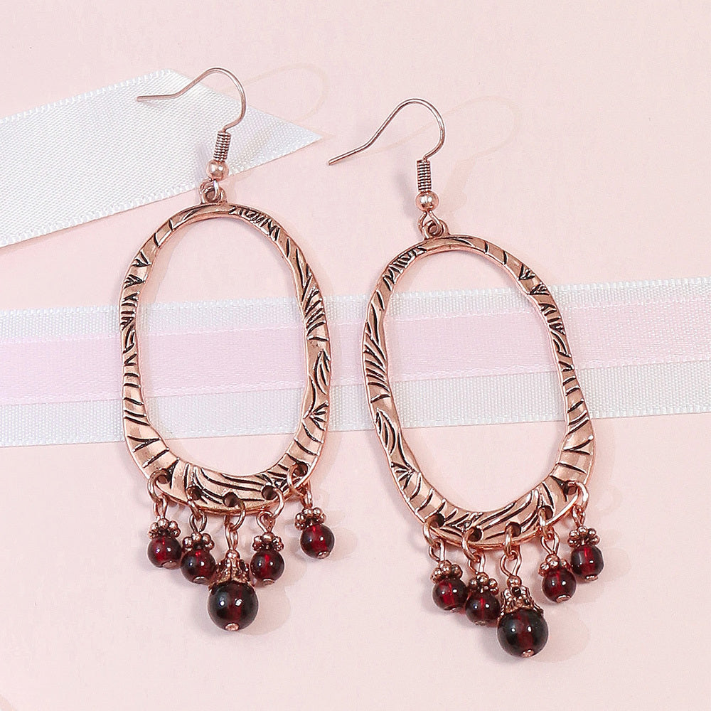 1 Pair/4 Pairs Vintage Style Women's Pendant  Tassel Earrings