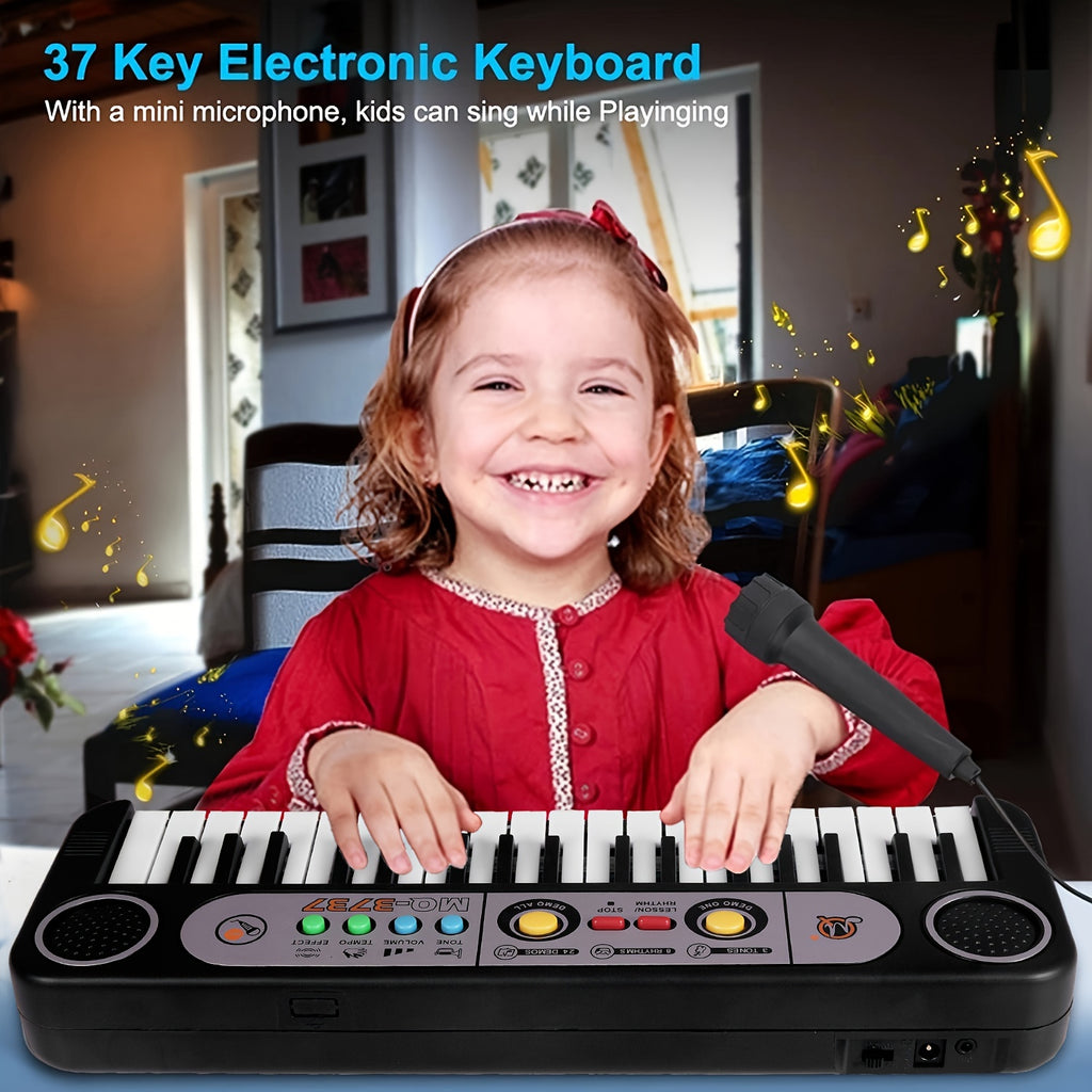 Monophonic 37-Key Electronic Piano for Children -6,