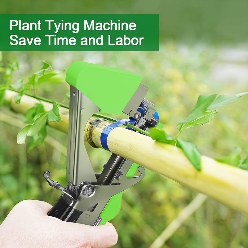 1 Pack - Vine Binding Machine - Automated Garden Tool for Grape, Eggplant, Cucumber & Chili - Time-Efficient, Effortless Knotting, User-Friendly Design - The Ultimate Farming Assistant for A Thriving Garden