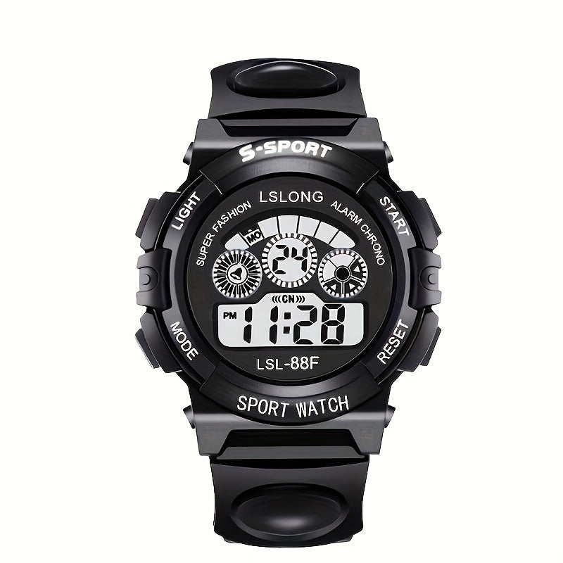 [Hot Electronic Watch] Hot Selling Electronic Multifunctional Watch - Night Light Running Sports for Primary and Secondary School Students