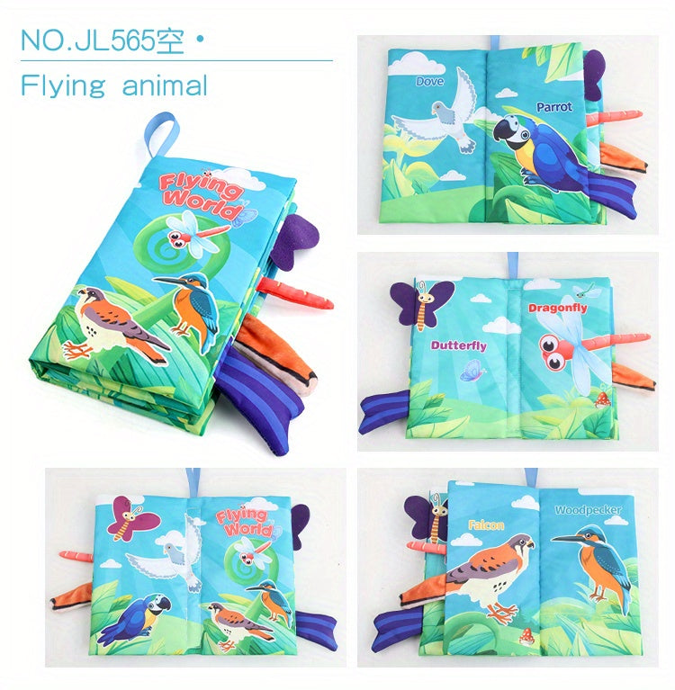 Books - Toys Gifts Touch Feel First Cloth Crinkle Soft Books Tummy Time Toyslearning Sensory Toys Stroller Toys Christmas Halloween Thanksgiving Giftschristmas Stocking Stuffers, Christmas Stocking Stuffers