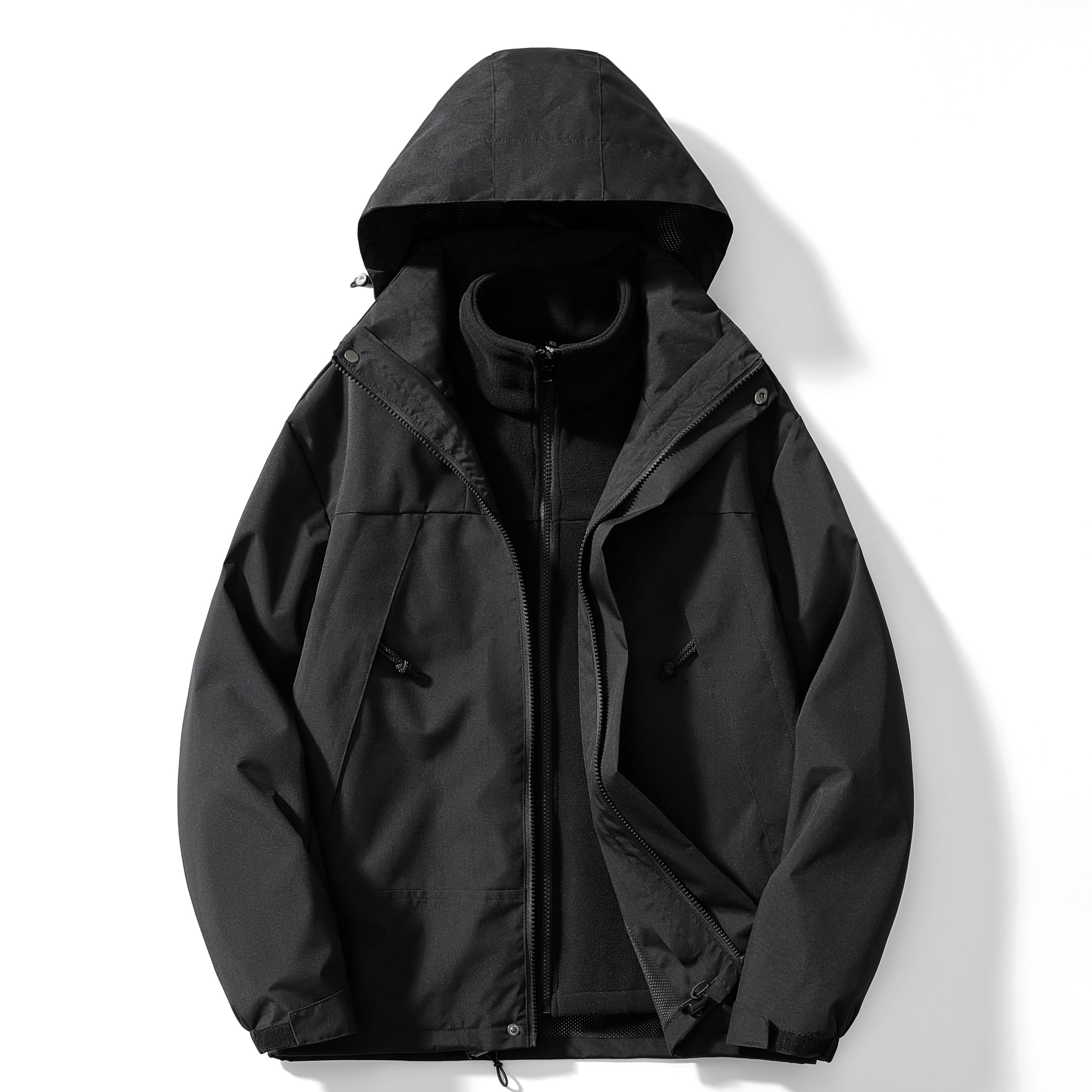 Women's 3-in-1 Outdoor Sports Jacket - Windproof, Waterproof, and Perfect for Mountaineering and Skiing