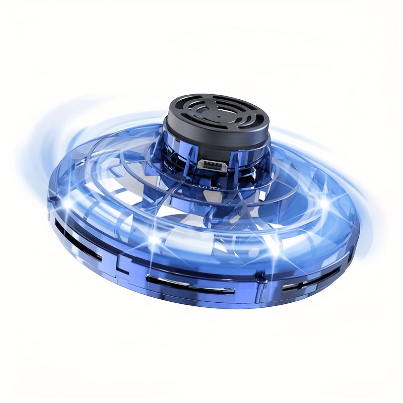 5th Generation Manual Mini Drone, UFO Magic Flying Ball With Lights, Floating Boomerang Fidget Spinner, Toys, Sensing Aircraft, 3-second Start, USB Charging, Gorgeous Lights Halloween Christmas Gifts
