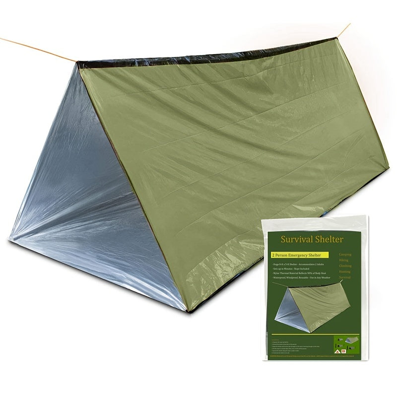 [Emergency Camping Tent] Windproof & Tear-Resistant Emergency Camping Tent