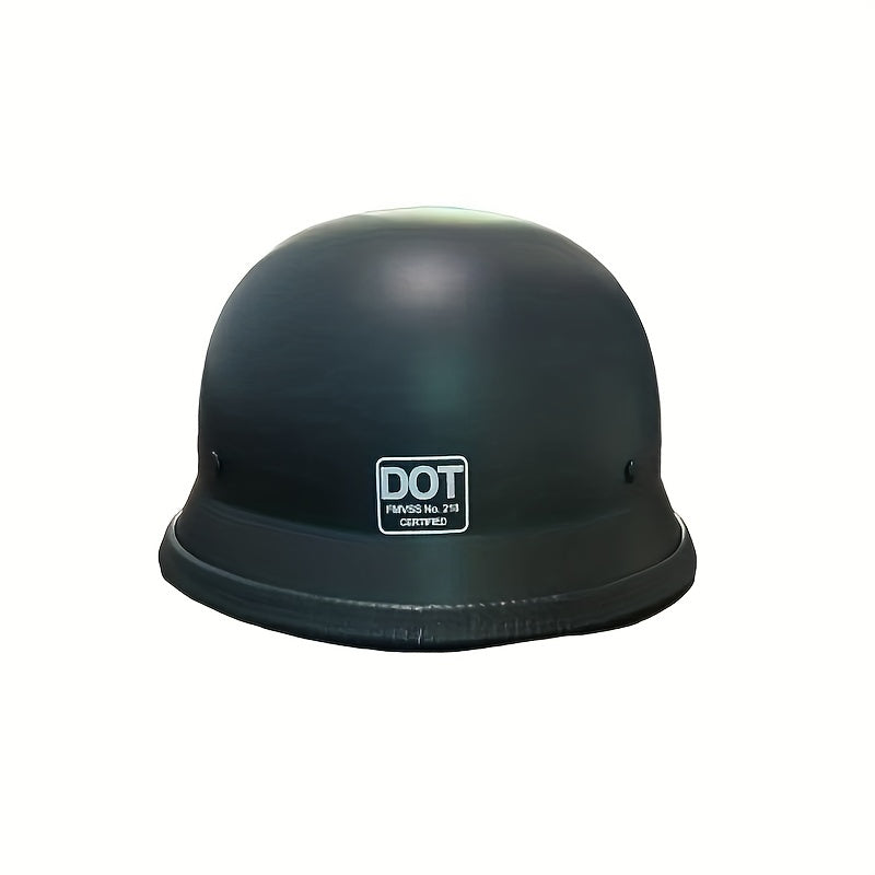 Men's & Women's Trendy Retro Motorcycle Helmet - Perfect For Outdoor Sports & Electric Cars!