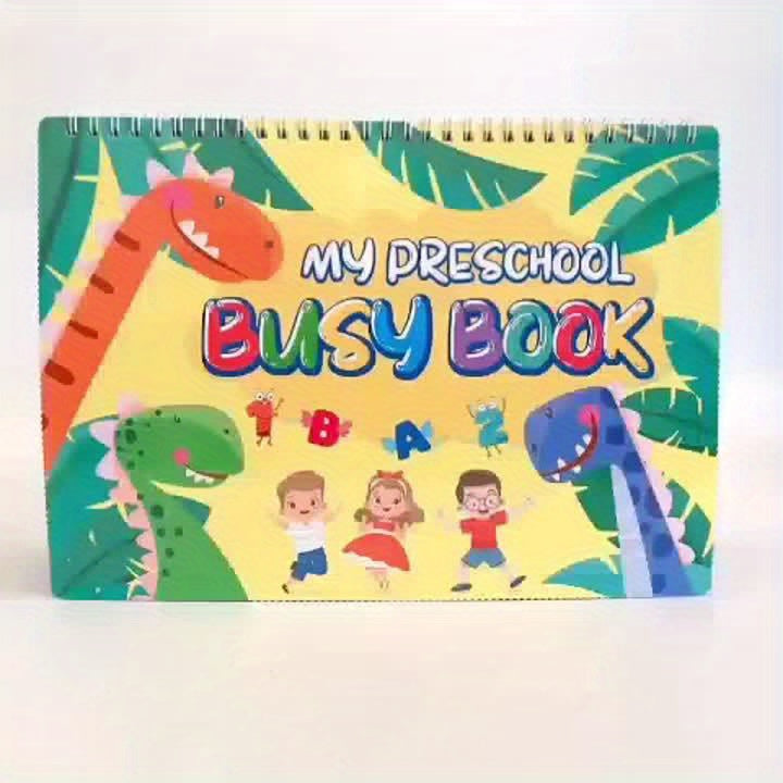Shining Energy Busy Book: Preschool Learning Activities Kids Age 3 4 5 Toys Newest 32 Themes Educational Autism Learning Material Gifts Boys Girls Halloween Christmas Gift