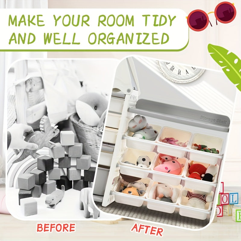 14-Bin Multi-Functional Storage Organizer Furniture Set -