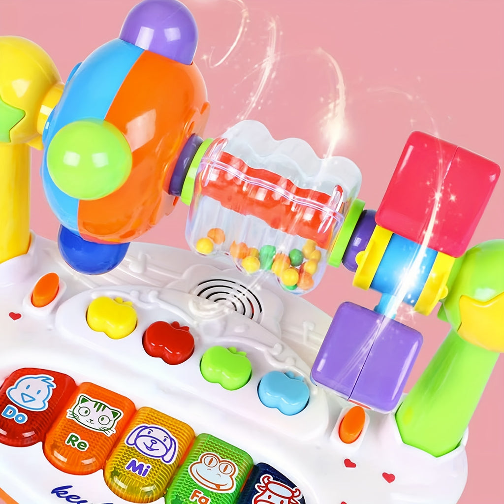 Attractive and educational piano keyboard toys, pre-loaded songs and lights for early learning and development Halloween Christmas Gift