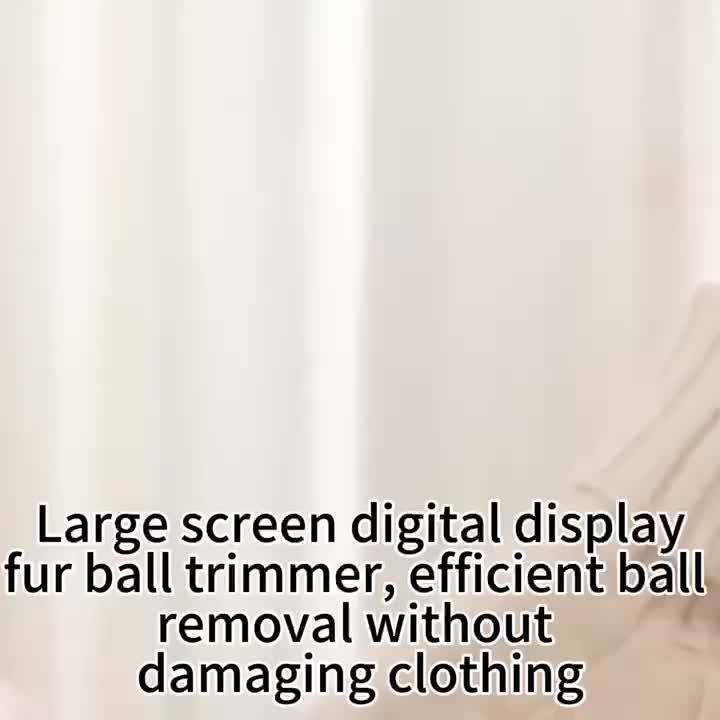 Rechargeable Fabric Shaver - Electric Lint Remover for Clothes, Sweaters, and Plush Toys with Safe Mesh Protection and Portable Design