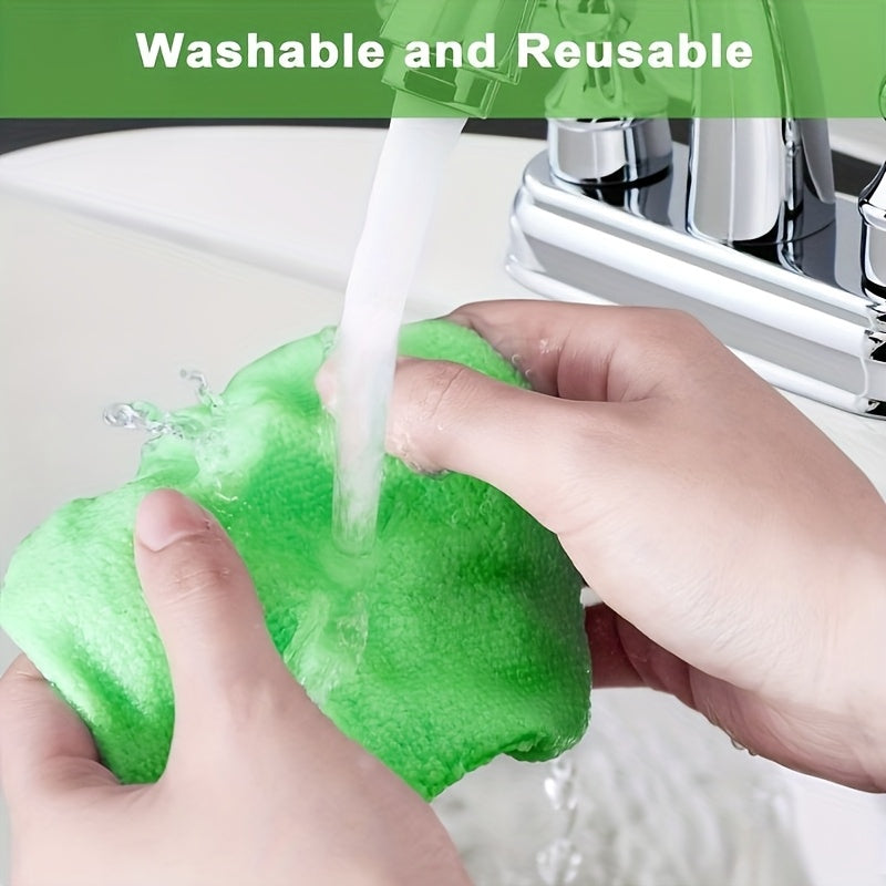 Windshield Cleaning Brush Kit • Long Handle Interior Car Glass Wiper • Plastic Material