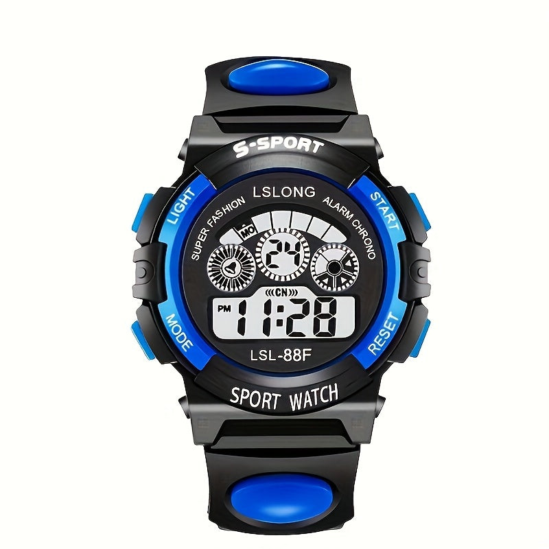 [Hot Electronic Watch] Hot Selling Electronic Multifunctional Watch - Night Light Running Sports for Primary and Secondary School Students