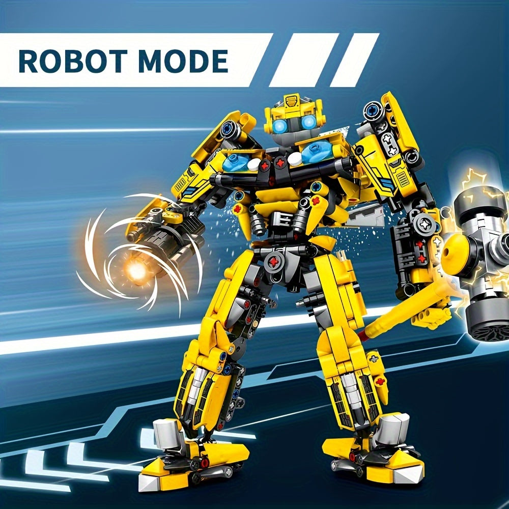 769pcs Mesiondy STEM Transform Robot Building Toy Set - Construction Educational Toys, Transforming Building Kits, Blocks
