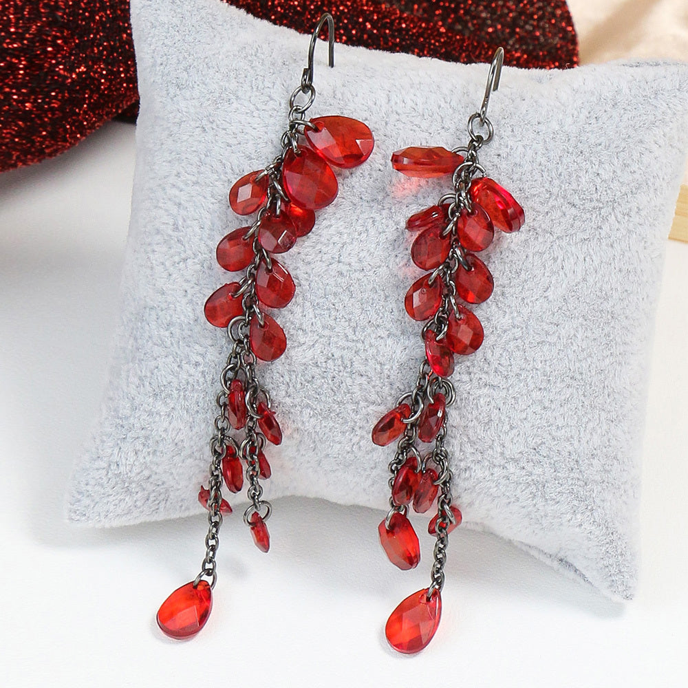 1 Pair/4 Pairs Vintage Style Women's Pendant  Tassel Earrings