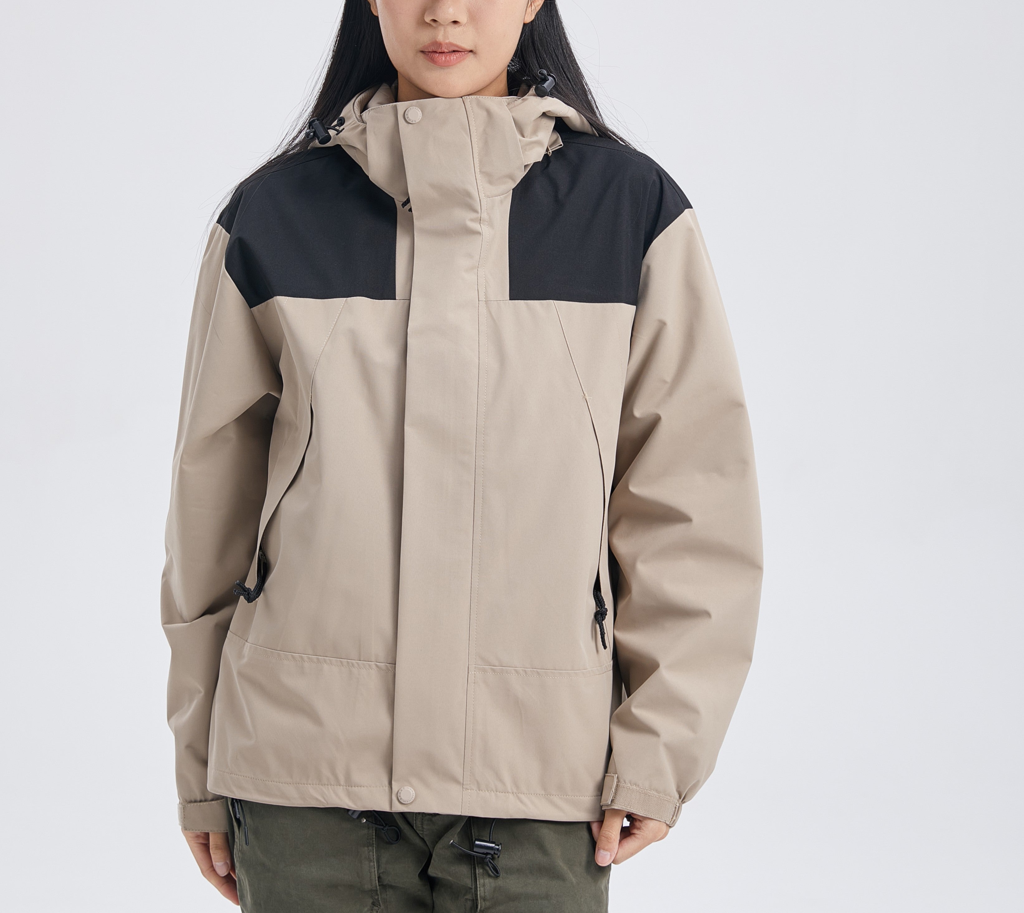 Women's 3-in-1 Outdoor Sports Jacket - Windproof, Waterproof, and Perfect for Mountaineering and Skiing