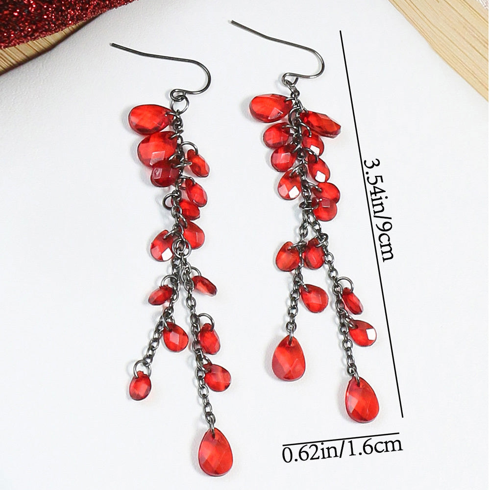 1 Pair/4 Pairs Vintage Style Women's Pendant  Tassel Earrings