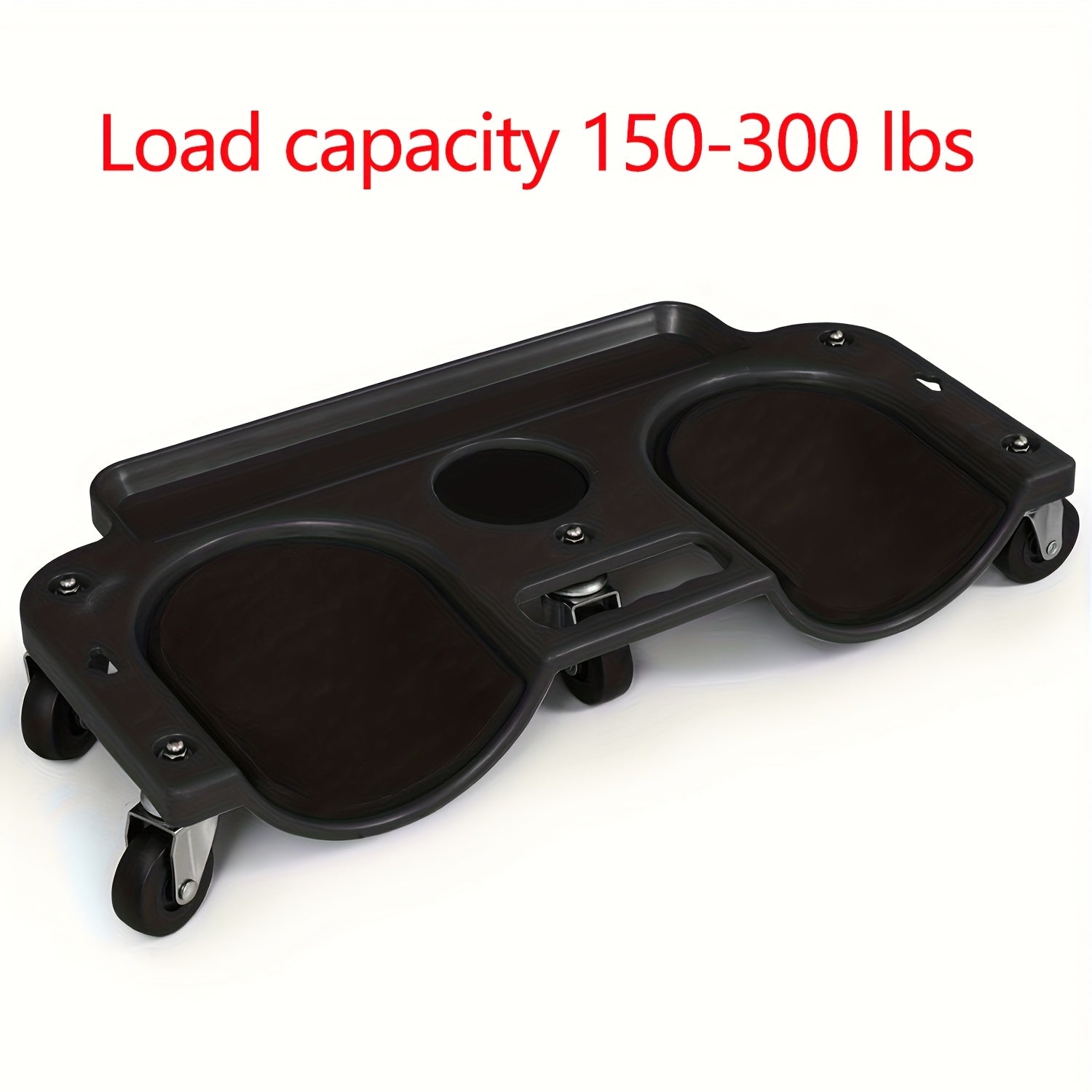 1pc Rolling Knee Pad Platform with Wheels, ABS Material, Multi-Function with Built-In Tool Tray,