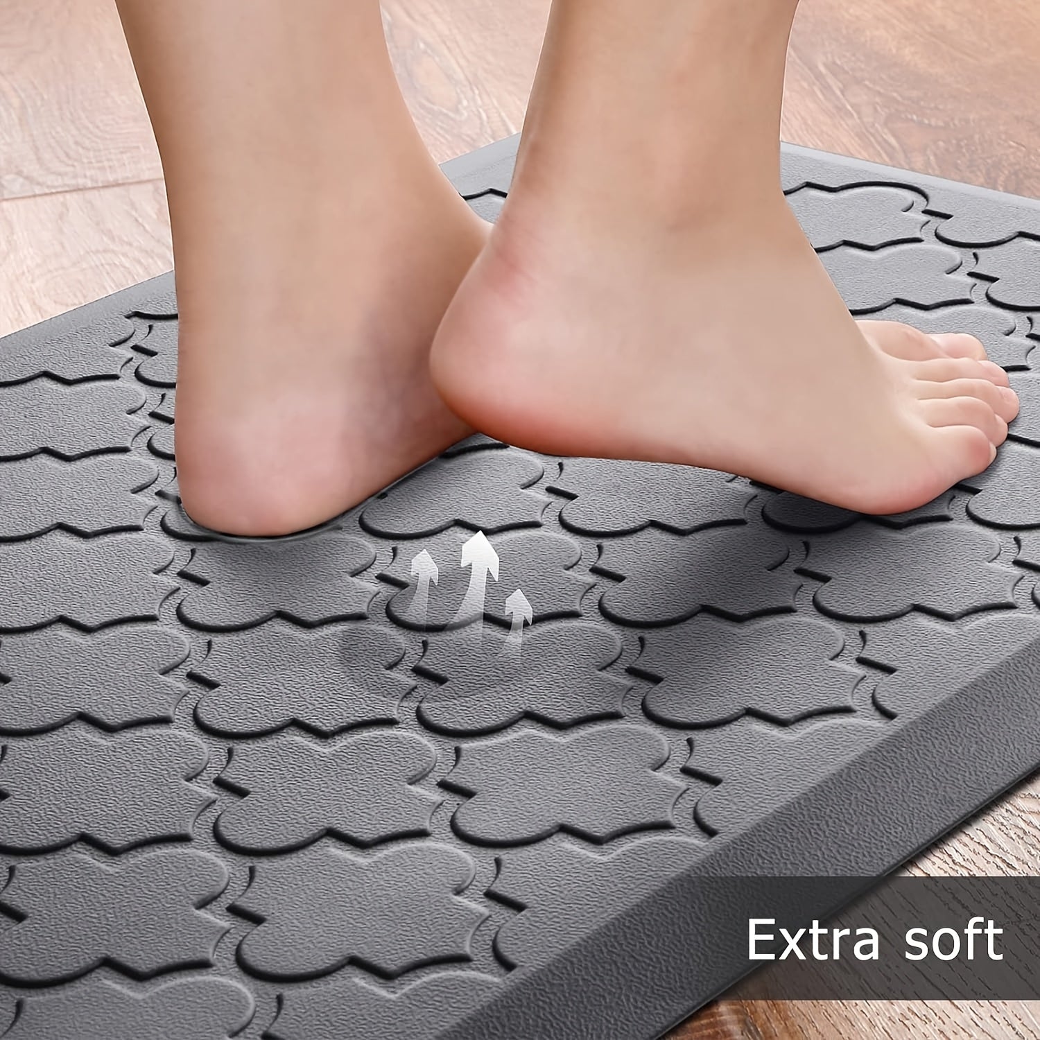 1pc Cushioned Foam Floor Mat, Non-Skid Ergonomic Comfort Foam Rugs, Standing Mat for Kitchen, Floor, Office, Sink, Laundry, Kitchen gifts