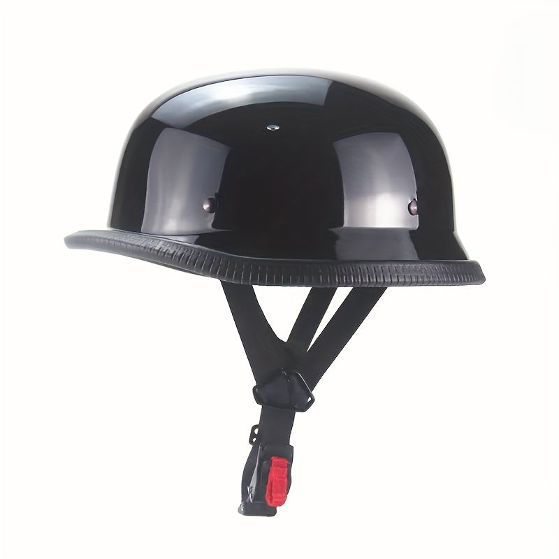 Men's & Women's Trendy Retro Motorcycle Helmet - Perfect For Outdoor Sports & Electric Cars!