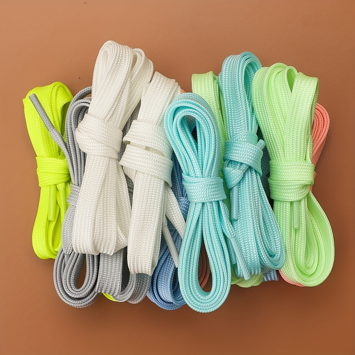 Enhanced Visibility Reflective Luminous Shoelaces for Sneakers & Sports Shoes - Night Running Accessories