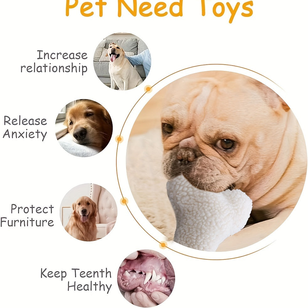 5-Pack Durable Squeaky Dog Toys Set - No Stuffing and Plush Toys for Small, Medium, Large Dogs - Cute Interactive Chewing Toys with Squeakers, Best Birthday Gift for Pet Owners