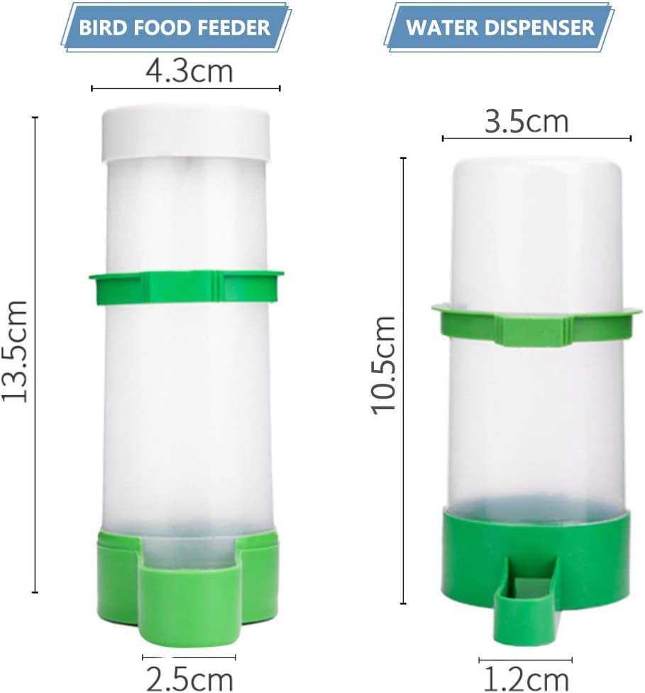 Automatic Bird Feeder & Water Dispenser