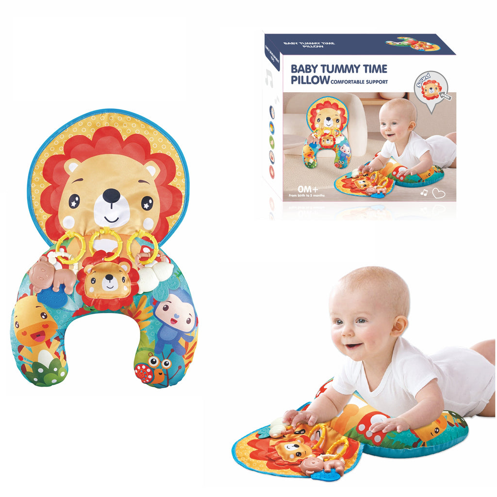 KaboLL Baby Tummy Time Pillow Activity Mat, 0-3 Years Old Developmental