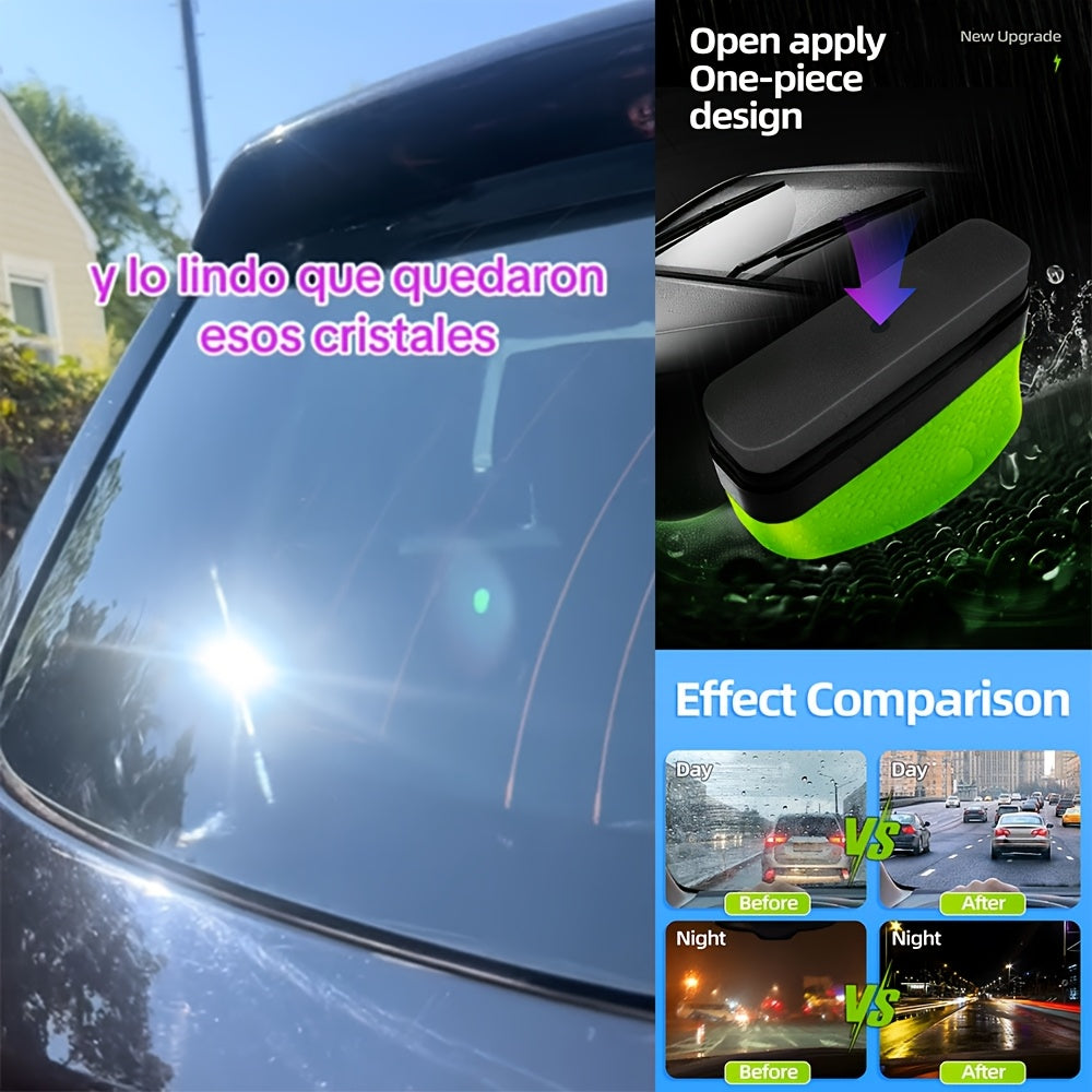 Automotive Oil Film Cleaning Brush, 2025 Upgraded Car Oil Film Cleaning Brush Pro 150ML,