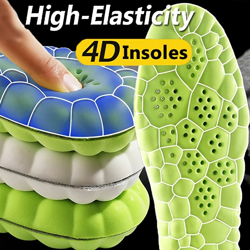 4D Sport Insoles Soft Breathable High-running shoes