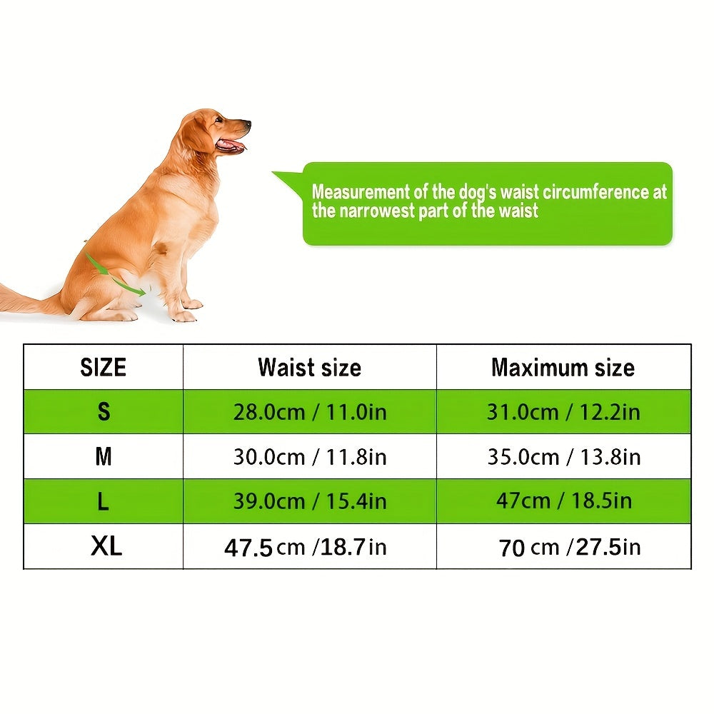 1pc Reusable & Washable Female Dog Diaper Doggie Diapers