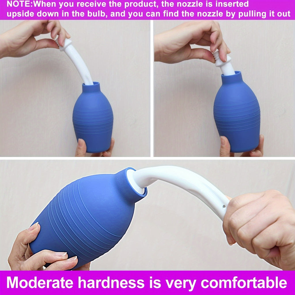 Silicone Cleaning Safe Flow Flush Enema, Cleaning Tool, Reusable Enema Cleaning Kit