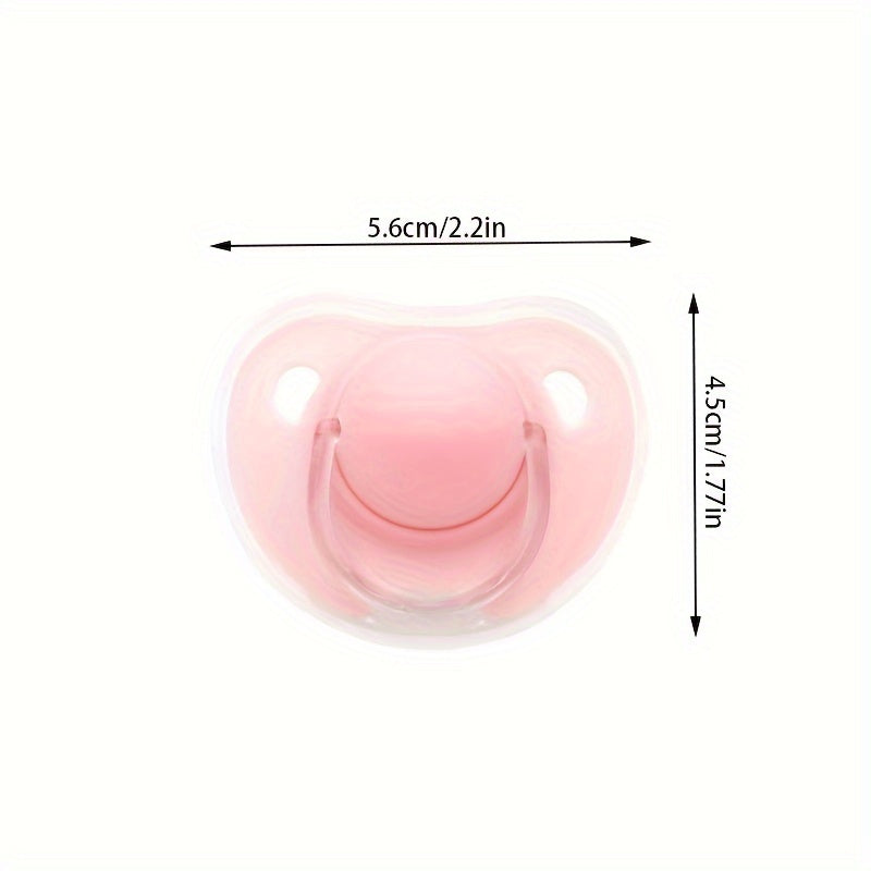 2 Styles Baby Pacifier with Cover - Non-Toxic Soother, Thumb & Cherry Shape with Clip-On Nipple for Teething, & (///) - Sleep Suitable for xxx