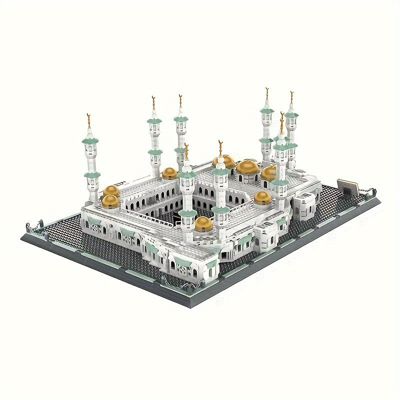 2291pcs Architecture Series Bricks Sets The Great Mosque Of Mecca Model Building Blocks Classic Educational Toys Gifts Collection