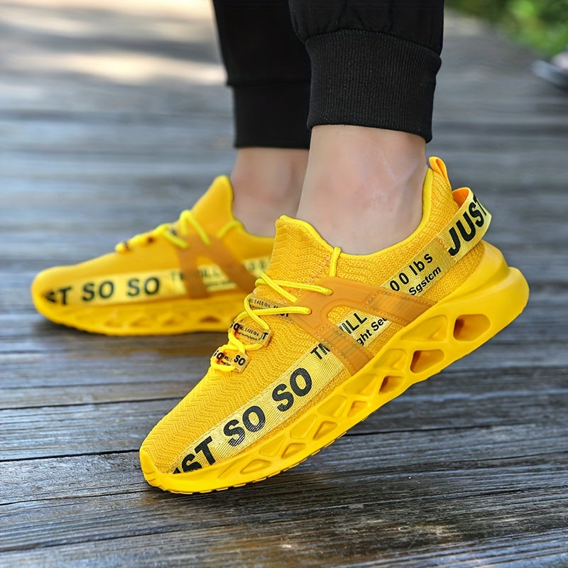 Men's Lightweight Basketball Shoes - Breathable Running Gym Sneakers with Stability Cushioning,