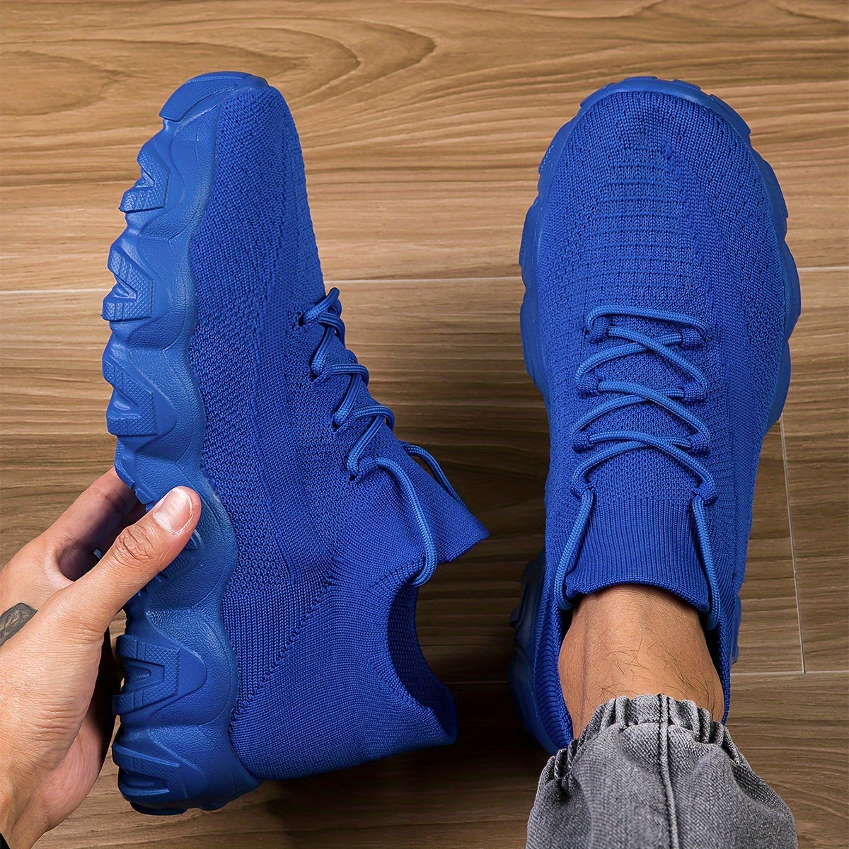 Men'S Casual Sneakers - Breathable Sports & Casual Attire, Athletic Footwear