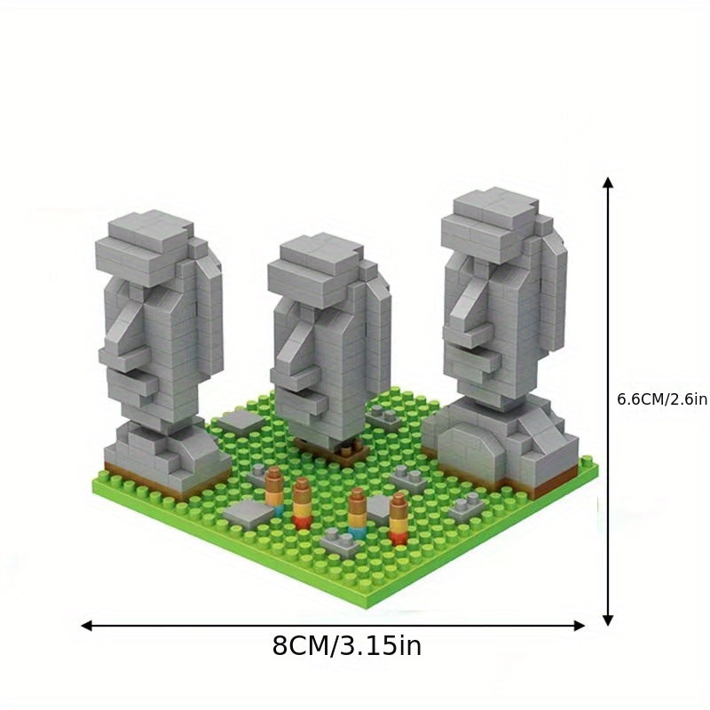 Miniature Small Particle Building Blocks Building Model Toys Assembly High Difficulty Collage Three-dimensional DIY halloween christmas gift Ramadan Mubarak
