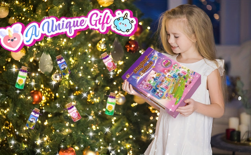 Craft Kits for Girls, 58 PC Magical Potion Kits for Kids, Fun Toys for Girls 8-12, DIY Creative Activity, Birthday Gifts for Kids Girls Ages 6 7 8 9 10-12 Year Old