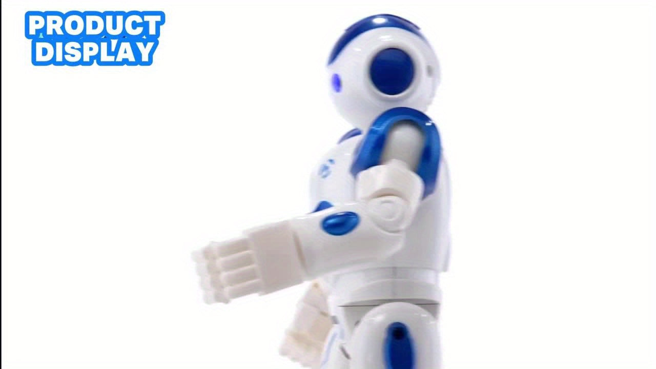 RC Robot Toys for Kids, Remote Control Robot Toys with Gesture & Sensing Programmable Dancing, Walking, Singing, Rechargeable Intelligent Robot, for 8 Age+ Year Old Birthday