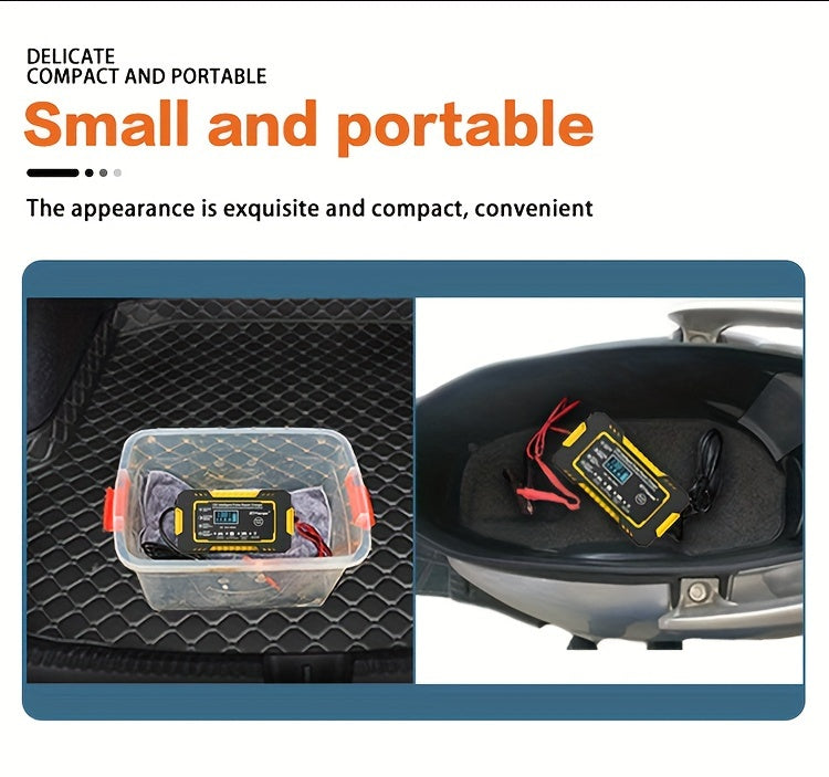 [Smart Battery Charger] RJTIANYE Smart Pulse 12V 6A Battery Charger