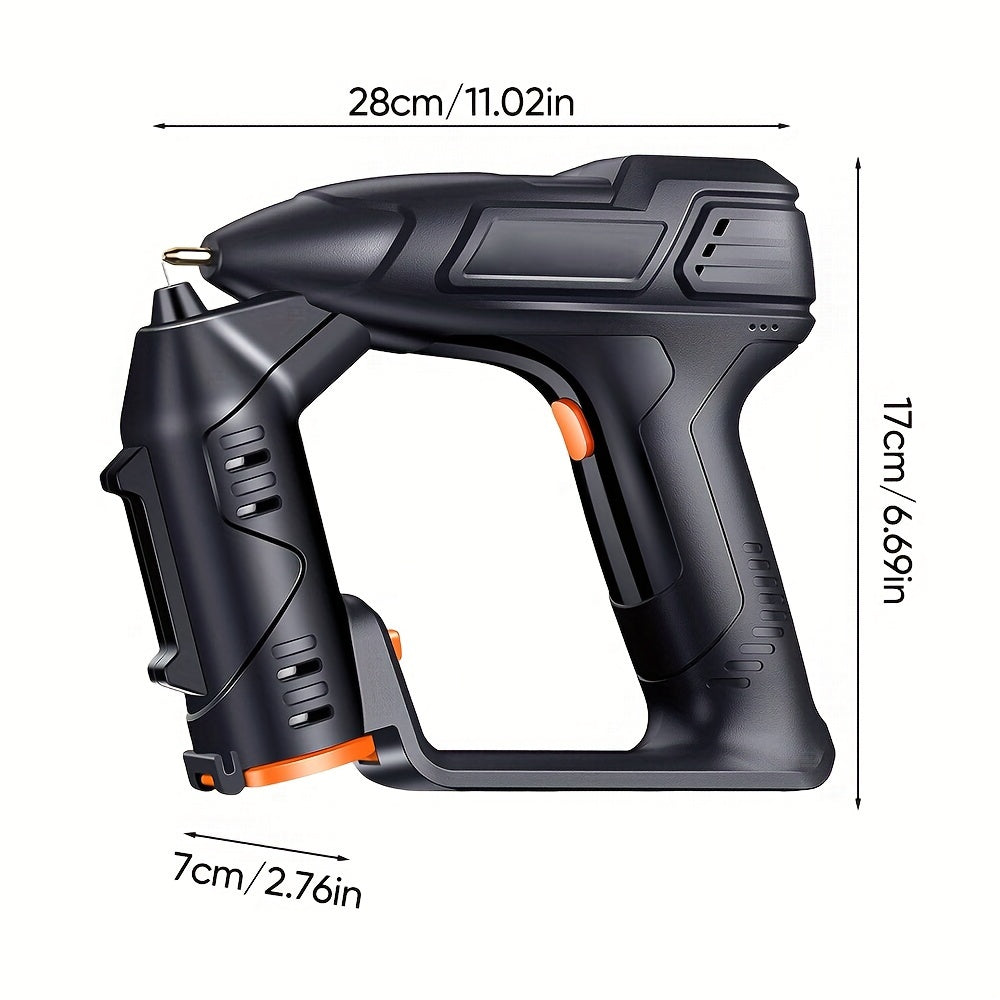 11 Inch Electric Paint Spray Gun, Handheld High Power Portable Cordless Paint Spray Guns