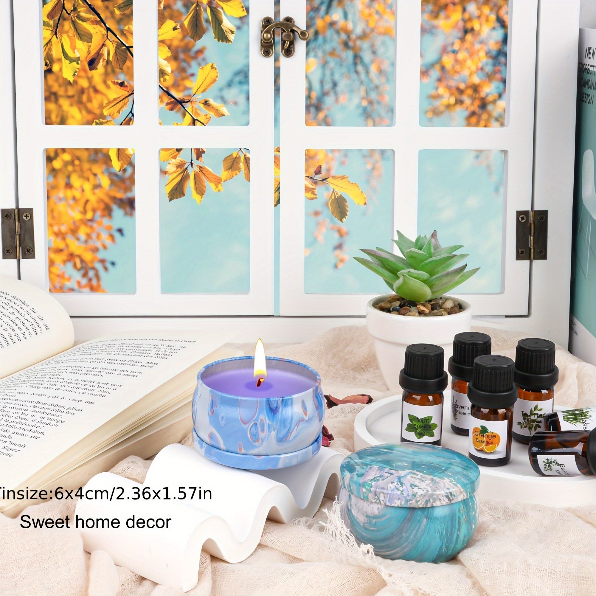Candle Making Kit For Adults Scented Candles With 9 Candle Jars, 4 Beeswax, 8 Dye Blocks, 16.91oz Melting Pot And More Arts Crafts Hobby Kit Gift Set, Home Decor, Thanksgiving Christmas Decorations.christmas Candles.Valentine