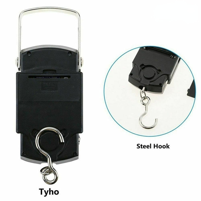 1pc Portable Digital Fishing Scale with Hanging Hook -
